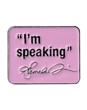 YUJEAN IM SPEAKING ENAMEL PIN
