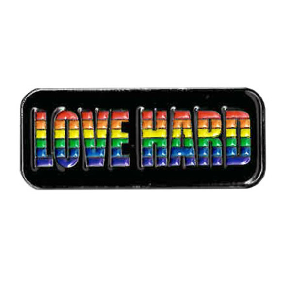 YUJEAN LOVE HARD ENAMEL PIN