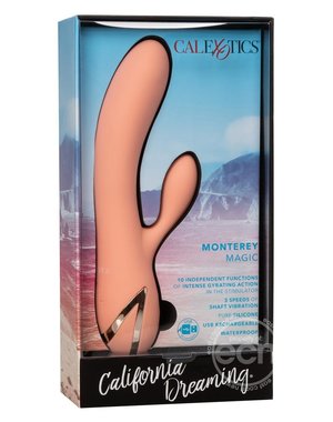 CalExotics CALIFORNIA DREAMING MONTEREY MAGIC RABBIT VIBRATOR RECHARGEABLE SILICONE