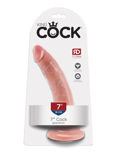 PIPEDREAM PRODUCTS KING COCK DILDO 7"