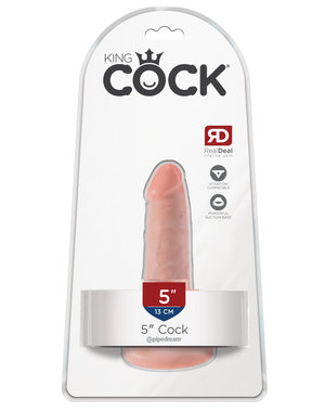 PIPEDREAM PRODUCTS KING COCK DILDO 5"