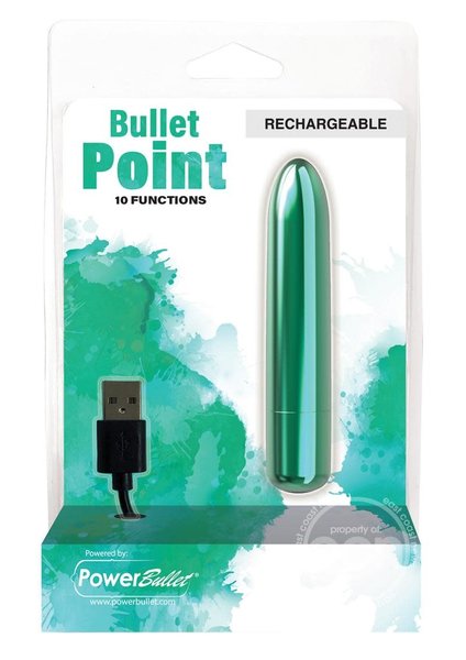 BMS Factory POWERBULLET BULLET POINT RECHARGEABLE VIBRATOR