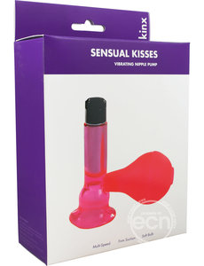 ABS Holdings KINX SENSUAL KISSES VIBRTING NIPPLE PUMP (DISC.)