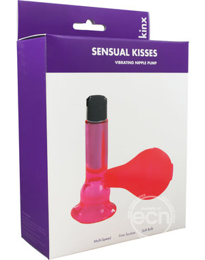 ABS Holdings KINX SENSUAL KISSES VIBRTING NIPPLE PUMP (DISC.)