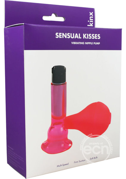 ABS Holdings KINX SENSUAL KISSES VIBRTING NIPPLE PUMP (DISC.)