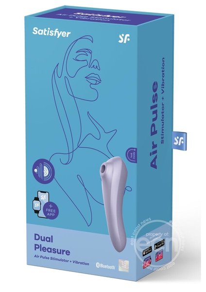 SATISFYER SATISFYER DUAL PLEASURE MAUVE