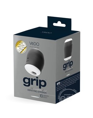 VEDO TOYS VEDO GRIP RECHARGEABLE VIBRATING STROKER