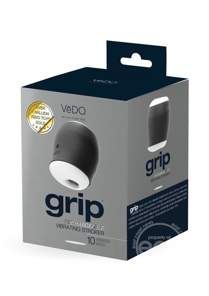 VEDO TOYS VEDO GRIP RECHARGEABLE VIBRATING STROKER