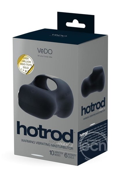 VEDO TOYS VEDO HOTROD WARMING VIBRATING MASTURBATOR