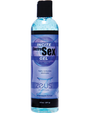XR Brands ZEUS INCITE ELECTROSEX CONDUCTIVE GEL 8 oz