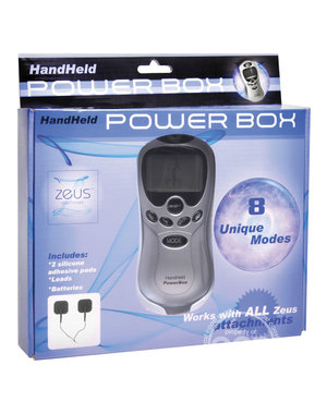 XR Brands ZEUS HANDHELD 8 MODE DIGITAL ELECTRO STIM POWER POX