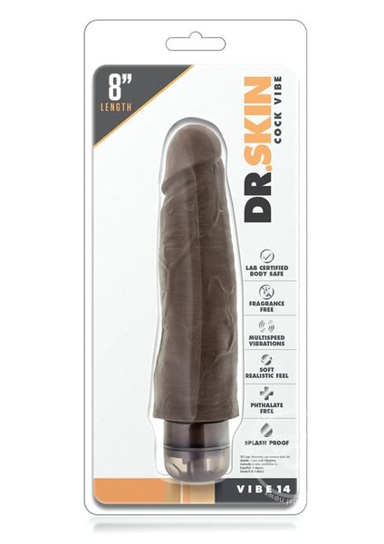 BLUSH NOVELTIES DR SKIN VIBE 14  8"