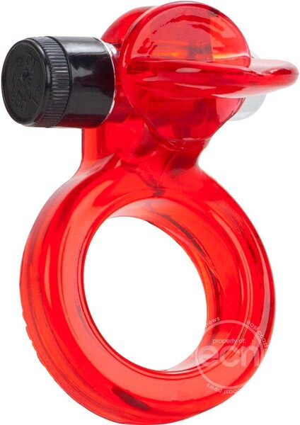 CalExotics WIRELESS CLIT FLICKER VIBRATING COCK RING
