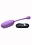 XR Brands BANG! PLUSH EGG 28X PURPLE