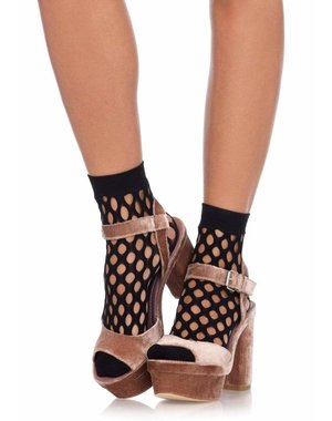 LEG AVENUE LEG AVENUE OVAL ANKLET SOCKS