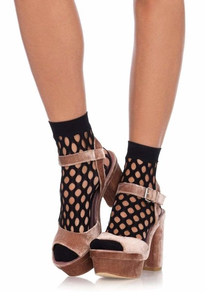 LEG AVENUE LEG AVENUE OVAL ANKLET SOCKS