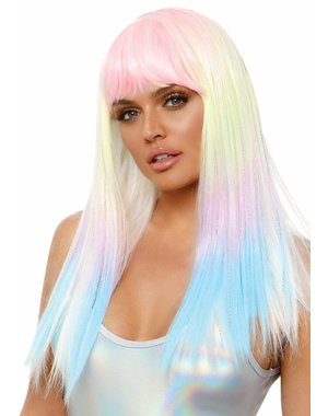 LEG AVENUE 24" PASTEL OMBRE WIG