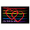 RAINBOW HATE WILL NOT WIN FLAG  3' X 5' POLYESTER
