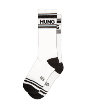 GUMBALL POODLE GUMBALL POODLE HUNG RIBBED GYM SOCKS