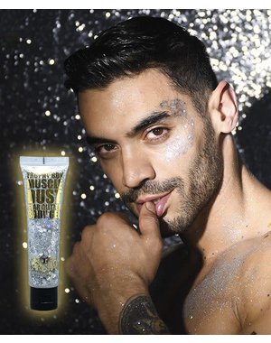 ANDREW CHRISTIAN ANDREW CHRISTIAN TROPHY BOY SILVER DUST BODY GLITTER