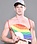 ANDREW CHRISTIAN ANDREW CHRISTIAN PRIDE FAN 16"