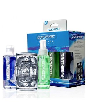 Fleshlight FLESHLIGHT QUICKSHOT VANTAGE VALUE PACK