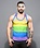 ANDREW CHRISTIAN ANDREW CHRISTIAN PRIDE MESH TANK 2021 LARGE