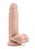 BLUSH NOVELTIES Dr. Skin Glide Self Lubricating Dildo With Balls 7in - Vanilla