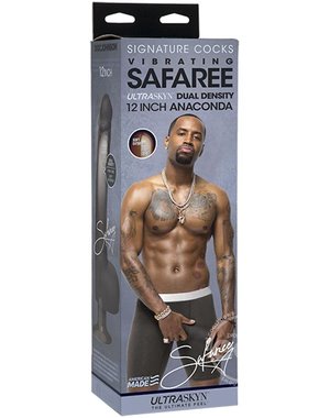 Doc Johnson SIGNATURE COCKS SAFAREE SAMUELS VIBRATING 12"