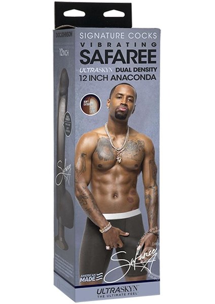 Doc Johnson SIGNATURE COCKS SAFAREE SAMUELS VIBRATING 12"