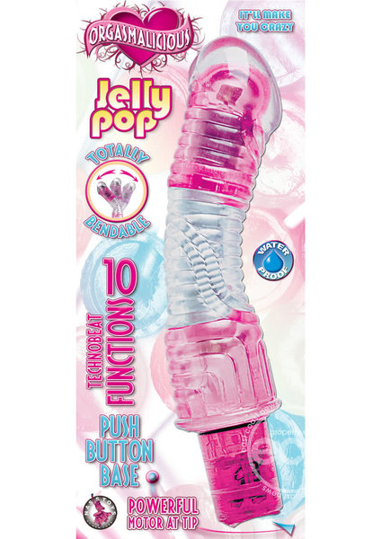 NASSTOYS ORAGASMALICIOUS JELLY POP BENDABLE  - 25% OFF