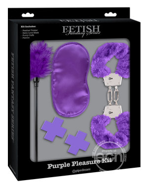 PIPEDREAM PRODUCTS FETISH FANTASY PURPLE PASSION KIT