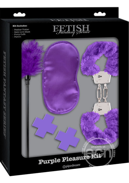PIPEDREAM PRODUCTS FETISH FANTASY PURPLE PASSION KIT