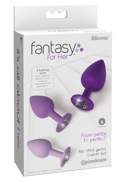 PIPEDREAM PRODUCTS FANTASY FOR HER LITTLE GEMS TRAINER KIT