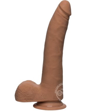 Doc Johnson THE D REALISTIC D SLIM W/ BALLS  9",