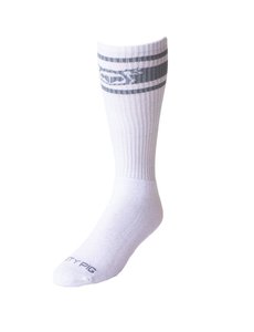NASTY PIG NASTY PIG HOOK'D UP SPORT SOCKS WHITE/GREY