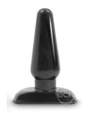BLUSH NOVELTIES ANAL ADV BASIC PLUG BLACK M