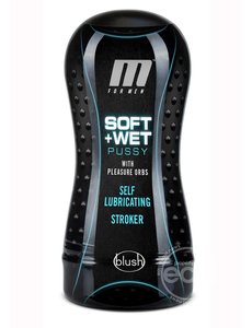 BLUSH NOVELTIES M FOR MEN SOFT & WET SELF LUBRICATING ORB PUSSY