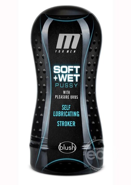 BLUSH NOVELTIES M FOR MEN SOFT & WET SELF LUBRICATING ORB PUSSY