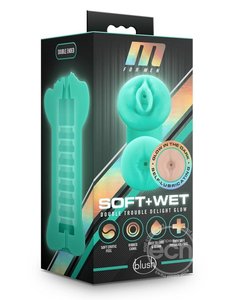 BLUSH NOVELTIES M FOR MEN SOFT & WET SELF LUBRICATING RIDGE/ORB PUSSY