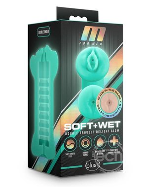 BLUSH NOVELTIES M FOR MEN SOFT & WET SELF LUBRICATING RIDGE/ORB PUSSY