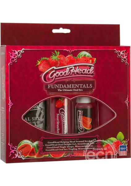 Doc Johnson GOODHEAD FUNDAMENTALS THE ULTIMATE ORAL SEX KIT