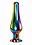 EVOLVED NOVELTIES EVOLVED RAINBOW METAL PLUG