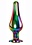 EVOLVED NOVELTIES EVOLVED RAINBOW METAL PLUG