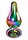 EVOLVED NOVELTIES EVOLVED RAINBOW METAL PLUG