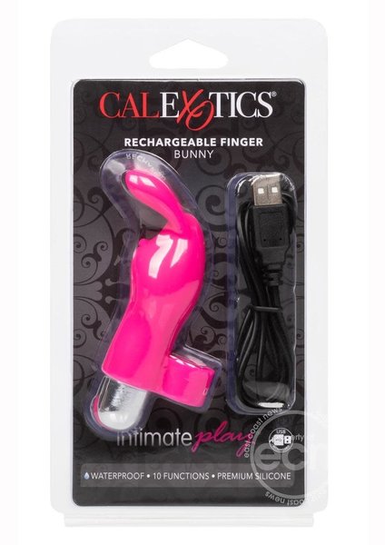 CalExotics INTIMATE PLAY RECHARGE FINGER BUNNY