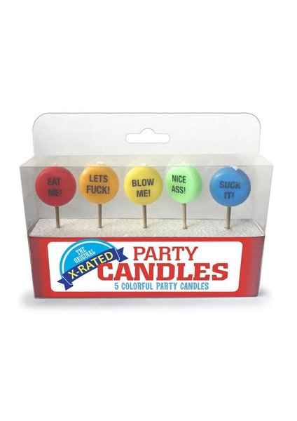 Little Genie Productions X-RATED PARTY CANDLES 5 PACK