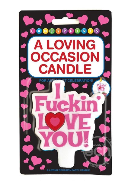 Little Genie Productions A LOVING OCCASION CANDLE
