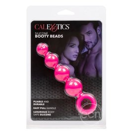 CalExotics SILICONE BOOTY BEADS PINK
