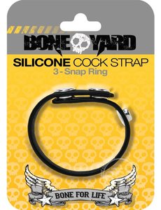 BLUSH NOVELTIES BONEYARD SILICONE COCKSTRAP